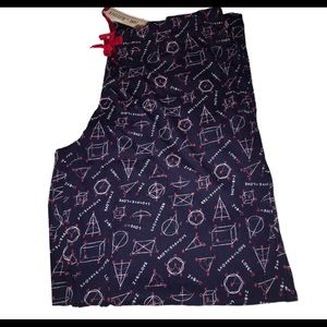 NWT Jane and Bleecker Pajama Pants Math Nerd